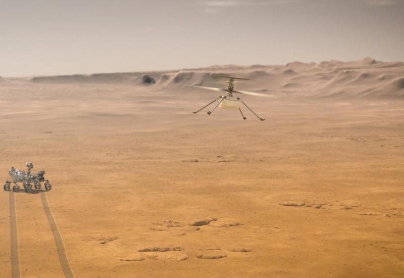 NASA odgodila prvi let mini helikopterom na Marsu